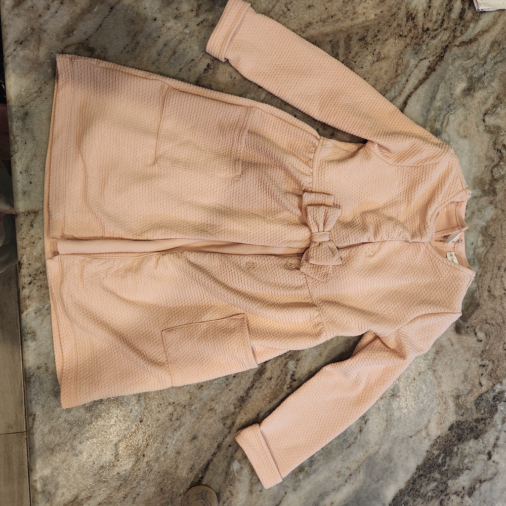 Pink Two-Piece Dress and Coat